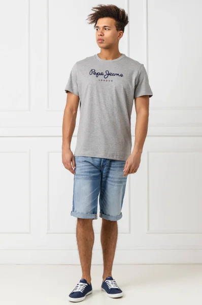 t-shirt eggo | regular fit Pepe Jeans London σταχτί