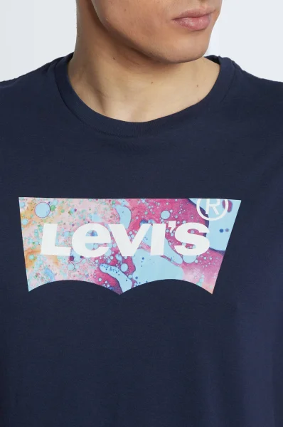 T-shirt GRAPHIC | Regular Fit Levi's ναυτικό μπλε