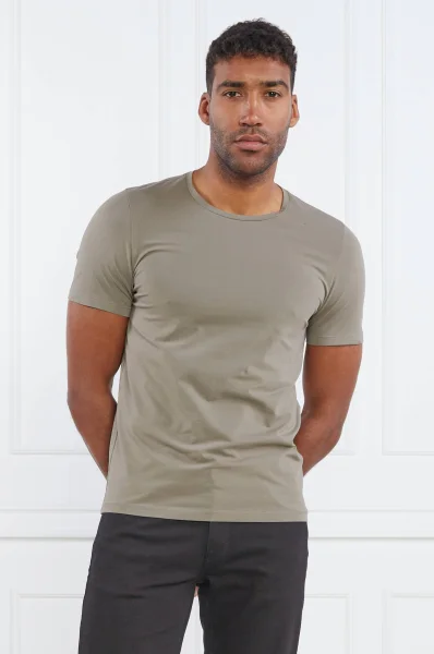 T-shirt Kyran | Slim Fit Oscar Jacobson χακί