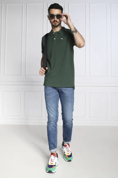 Πόλο VIDAL | Regular Fit Pepe Jeans London πράσινο
