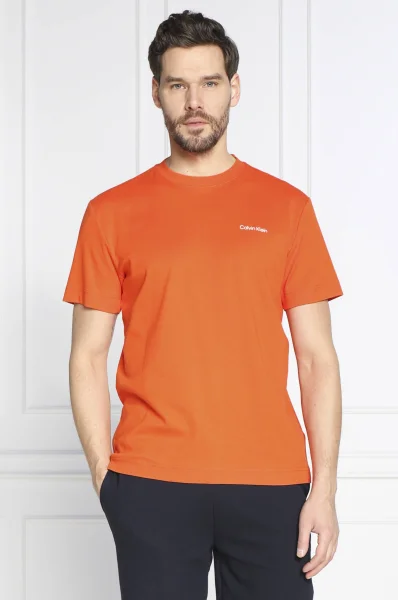 T-shirt | Regular Fit Calvin Klein πορτοκαλί