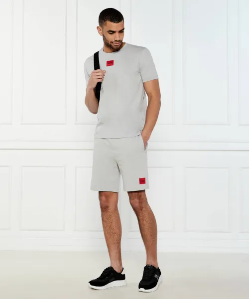 Σορτς Diz222 | Regular Fit HUGO γκρί