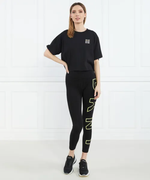 T-shirt | Regular Fit DKNY Sport μαύρο