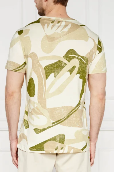 T-shirt AOP | Regular Fit GUESS πράσινο