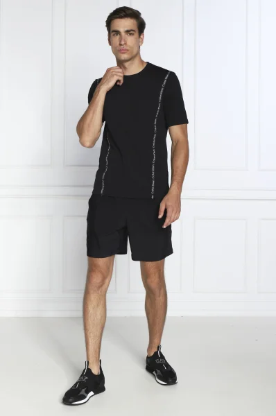 T-shirt | Regular Fit Calvin Klein Performance μαύρο