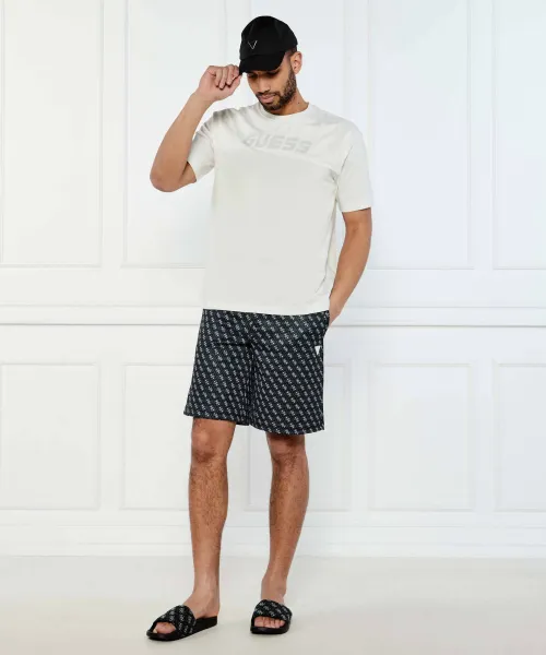 Σορτς KORBIN | Regular Fit GUESS ACTIVE μαύρο
