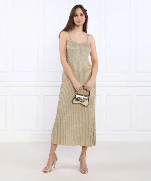 Φόρεμα BluGirl Blumarine χρυσό