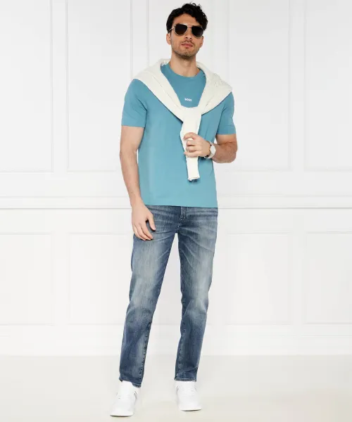 T-shirt | Regular Fit BOSS ORANGE χρώμα θαλλάσης