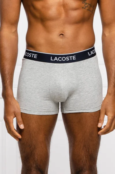 Boxer 3-pack Lacoste γκρί