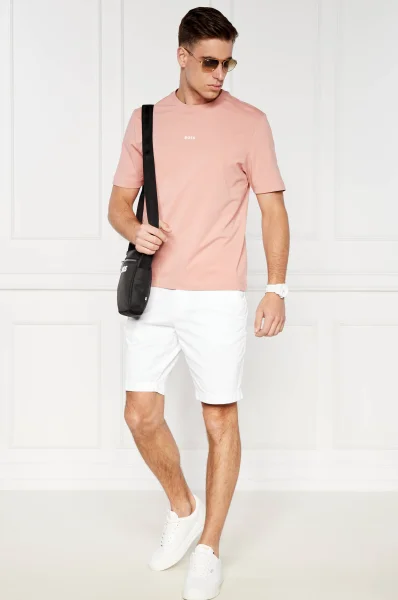 T-shirt | Regular Fit BOSS ORANGE ροζ