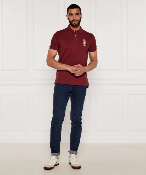 Πόλο | Custom slim fit POLO RALPH LAUREN μπορντό
