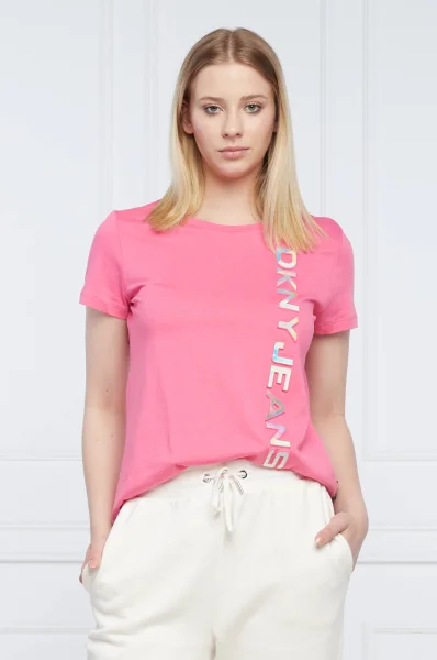 T-shirt | Regular Fit DKNY JEANS ροζ