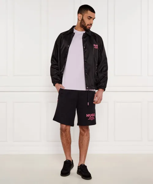 T-shirt Dapolino | Relaxed fit HUGO λεβάντα