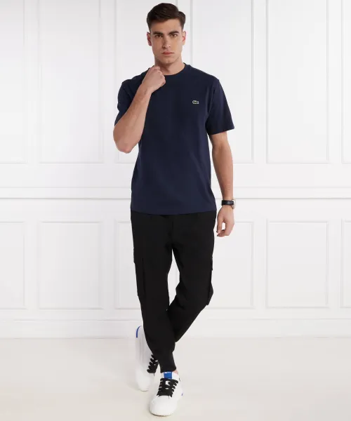 T-shirt | Classic fit Lacoste ναυτικό μπλε