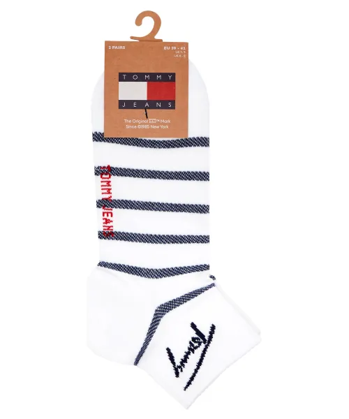Κάλτσες 2 pack Tommy Jeans ναυτικό μπλε
