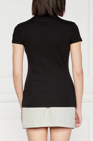 T-shirt C_Esim | Slim Fit BOSS ORANGE μαύρο