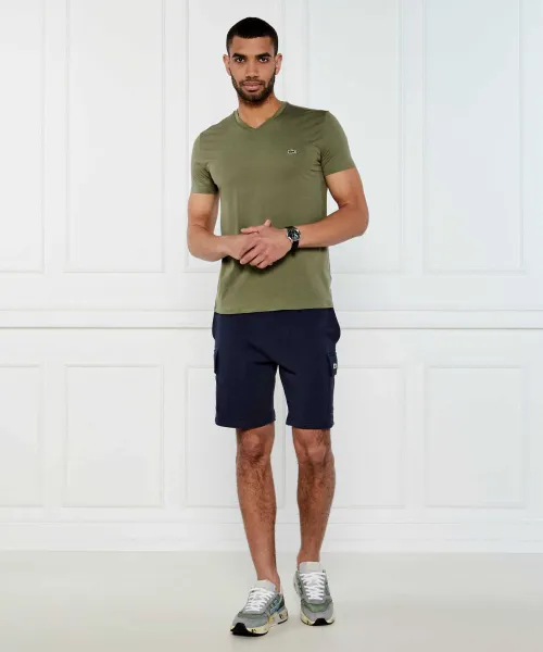 T-shirt | Regular Fit Lacoste πράσινο