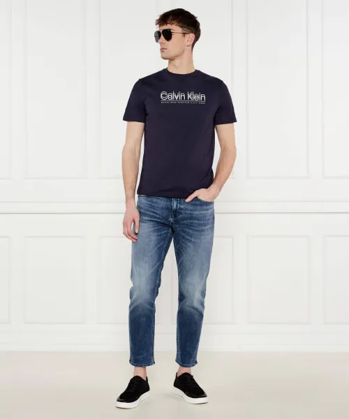 T-shirt | Regular Fit Calvin Klein ναυτικό μπλε