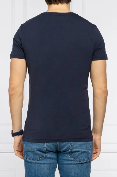 t-shirt core | slim fit | stretch Tommy Hilfiger ναυτικό μπλε