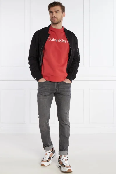 Μπλούζα | Regular Fit Calvin Klein κόκκινο