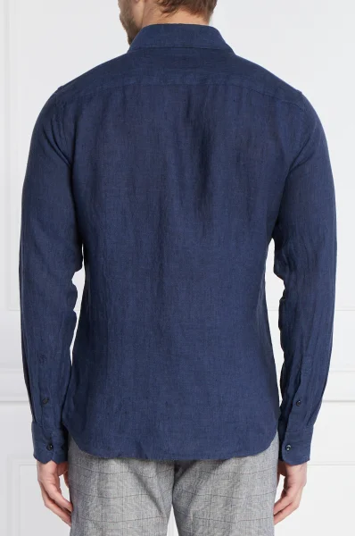 Λινό πουκάμισο 146Pai-W | Slim Fit Joop! ναυτικό μπλε