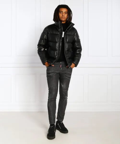μπουφάν biron2243 | regular fit HUGO μαύρο