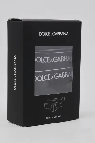 Slip 2pack Dolce & Gabbana μαύρο