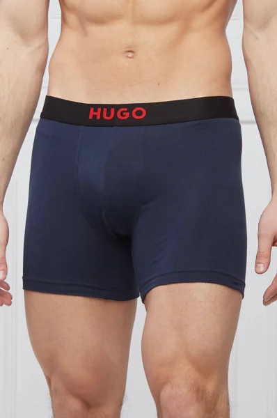 Boxer 2-pack Hugo Bodywear ναυτικό μπλε