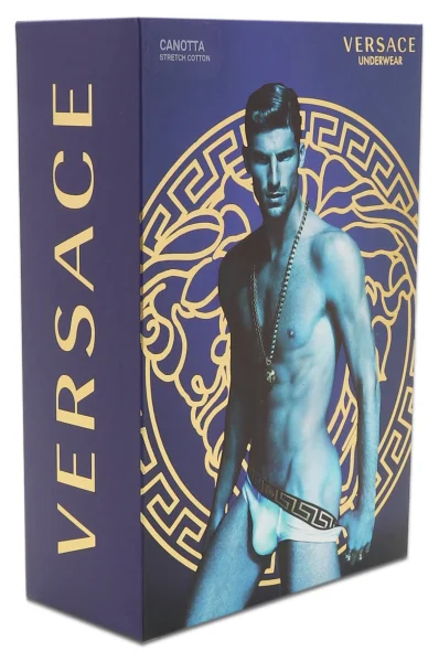 Φανελάκι | Slim Fit Versace ναυτικό μπλε
