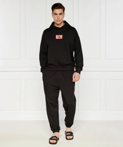 Παντελόνι πιτζάμα | Regular Fit Calvin Klein Underwear μαύρο
