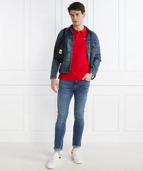 Πόλο | Regular Fit Tommy Jeans κόκκινο
