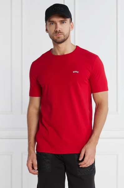T-shirt | Relaxed fit BOSS GREEN κόκκινο