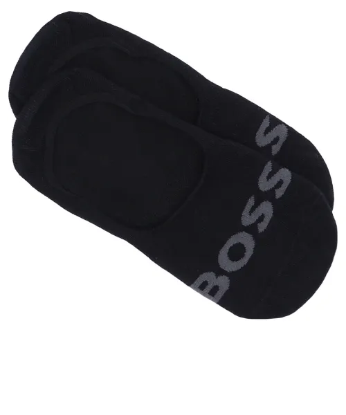 Κάλτσες 2 pack Boss Bodywear | μαύρο 50516402