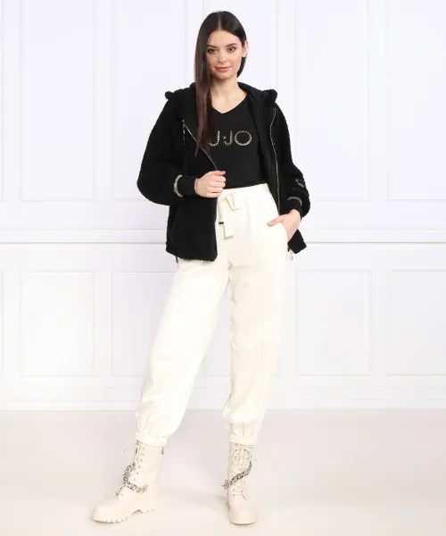 T-shirt | Regular Fit Liu Jo Sport μαύρο