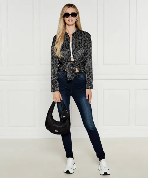 Πουκάμισο WEAVE | Regular Fit Kenzo μαύρο