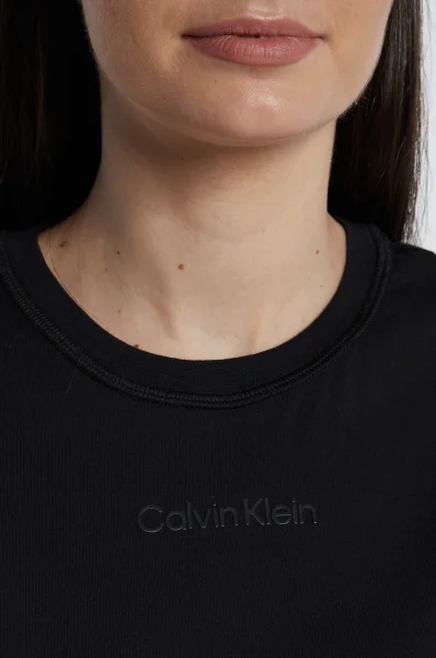 T-shirt | Relaxed fit Calvin Klein Performance μαύρο