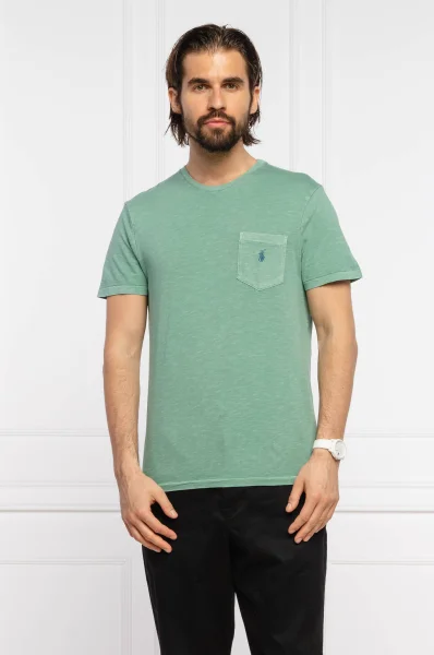 T-shirt | Slim Fit POLO RALPH LAUREN πράσινο