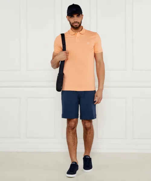 Πόλο Passenger | Slim Fit BOSS ORANGE πορτοκαλί
