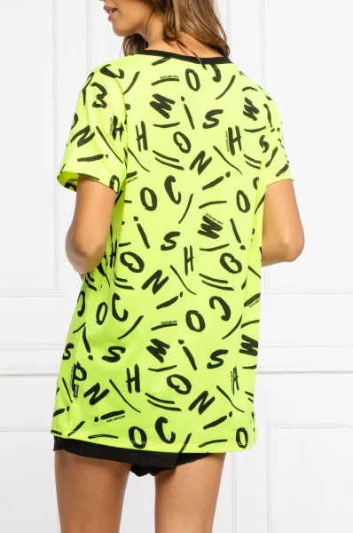 T-shirt | Regular Fit Moschino πράσινο ασβέστη