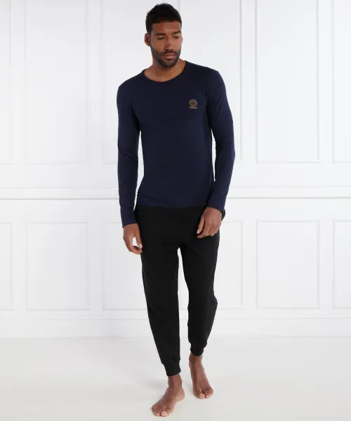 Longsleeve | Regular Fit Versace ναυτικό μπλε