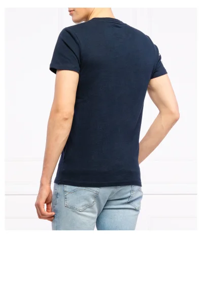 t-shirt vintage logo tri | slim fit Superdry ναυτικό μπλε