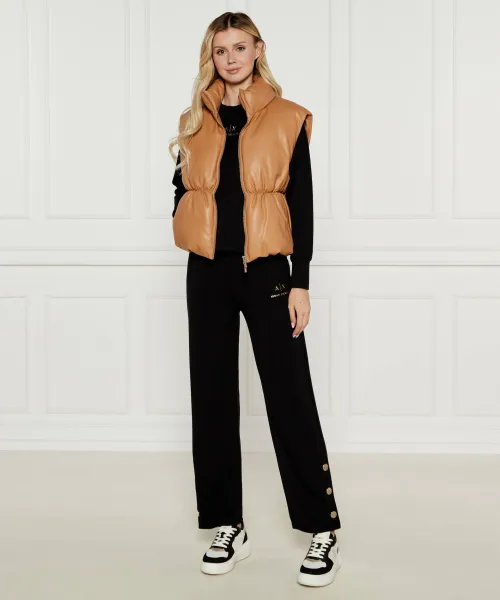 Γιλέκο | Regular Fit Armani Exchange χρώμα κονιάκ