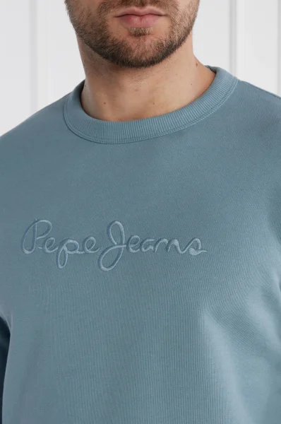 Μπλούζα JOE CREW | Regular Fit Pepe Jeans London τουρκουάζ