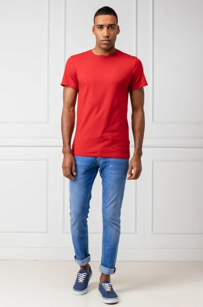 t-shirt | slim fit POLO RALPH LAUREN κόκκινο