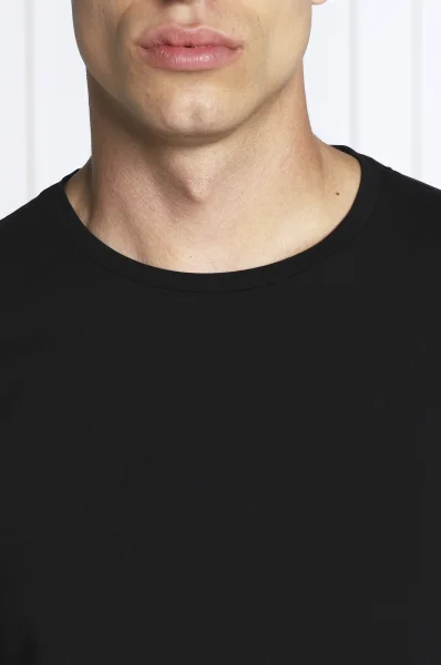 T-shirt Kyran | Slim Fit Oscar Jacobson μαύρο