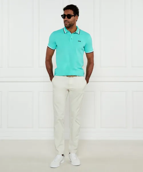 Πόλο Paddy | Regular Fit BOSS GREEN τουρκουάζ