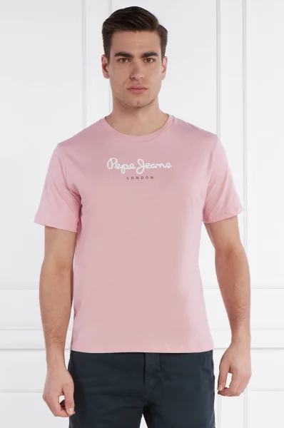 T-shirt eggo | Regular Fit Pepe Jeans London ροζ