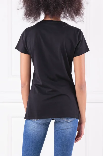 t-shirt | regular fit Liu Jo μαύρο