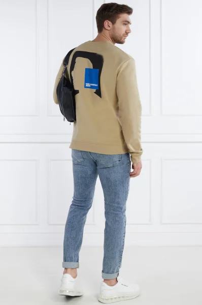 Μπλούζα | Regular Fit Karl Lagerfeld Jeans μπεζ