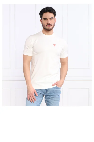 T-shirt | Regular Fit GUESS ACTIVE κρεμώδες